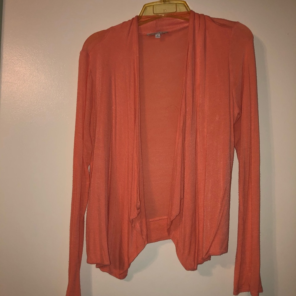 Peachy pink flowy sweater